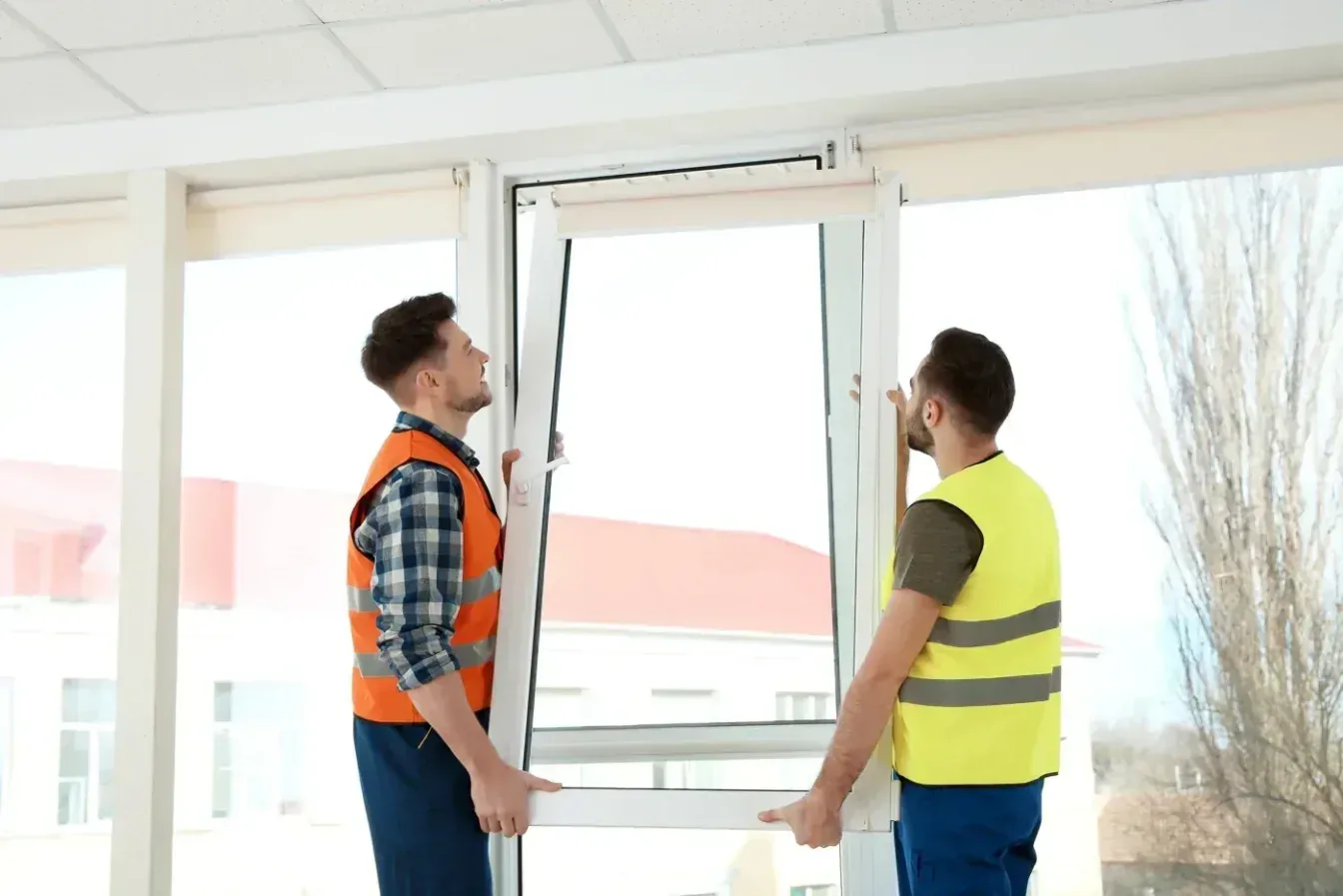 Pose d'un double vitrage isolant sur une fenêtre à Draveil
